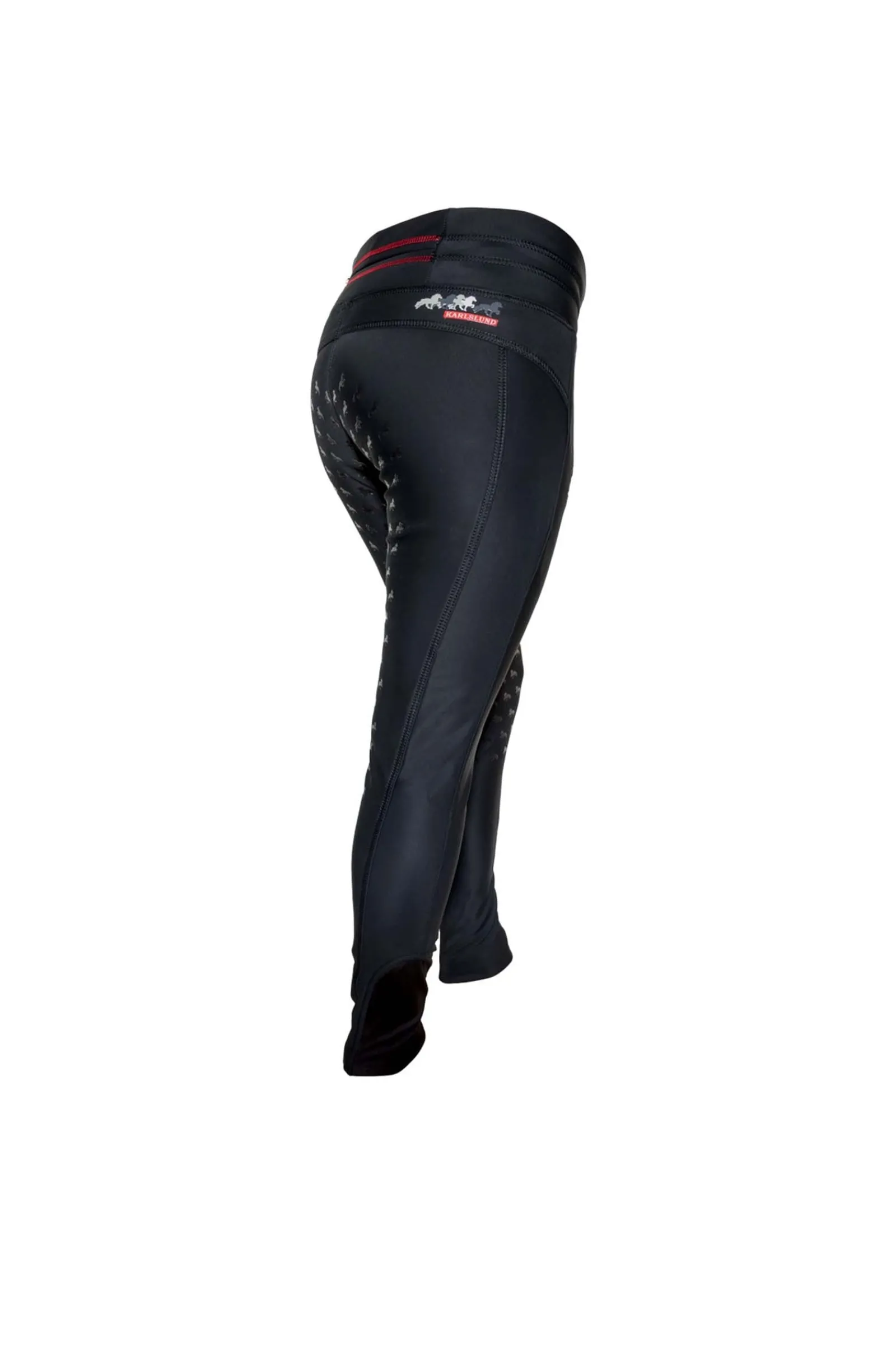 Karlslund Galdur Winterreitleggings mit Vollgrip*Damen Thermoreithosen Und -Reitleggins Für Damen