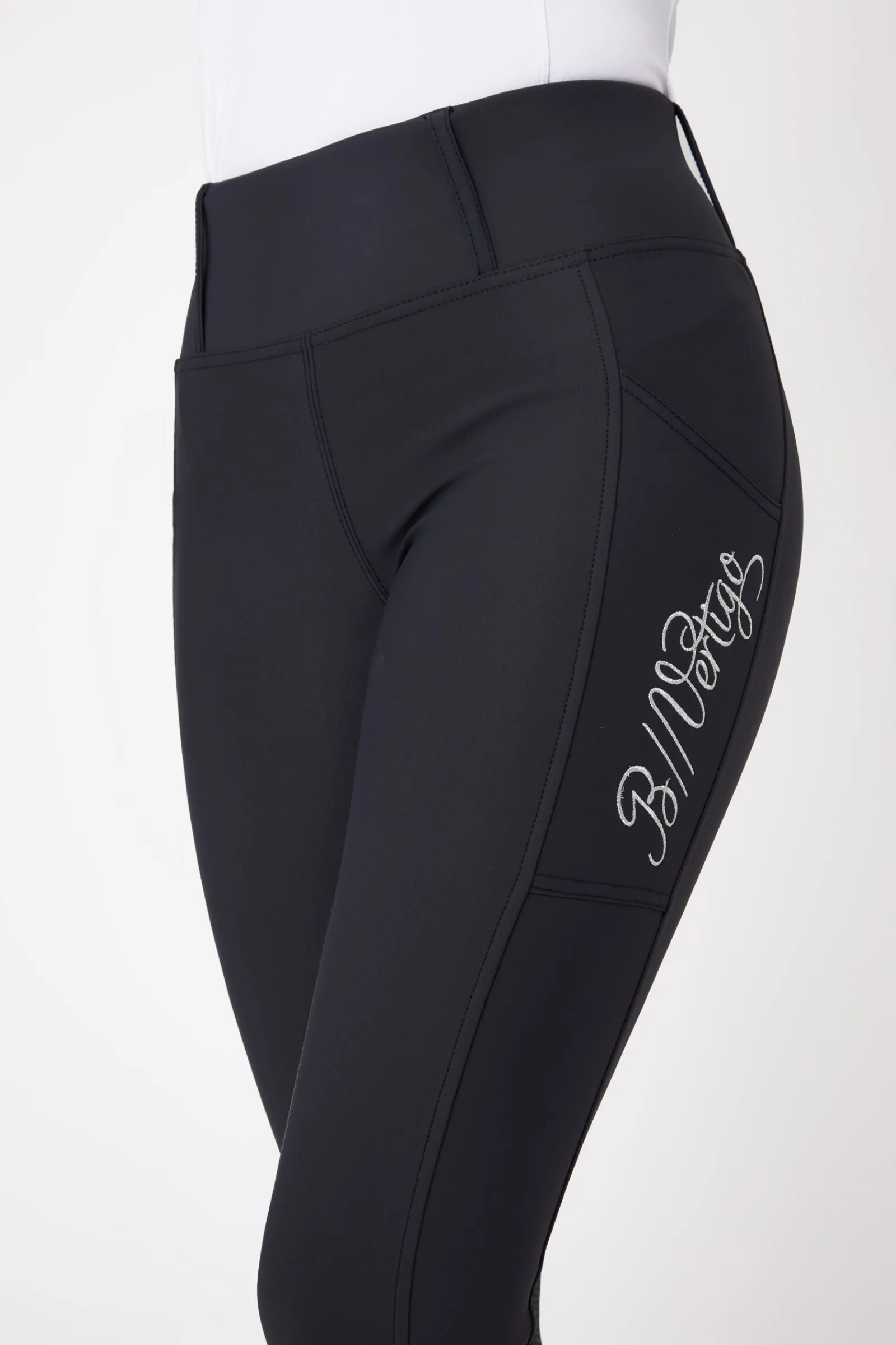 B Vertigo Gia Reitleggings mit Vollbesatz mit Gürtelschlaufen für Damen*Damen Reitleggings Für Damen