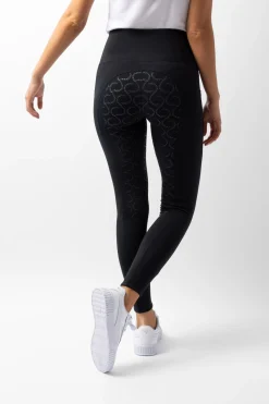 Horze Gillian Damen Reitleggings aus Kompressionsmaterial mit Vollbesatz*Damen Reitleggings Für Damen
