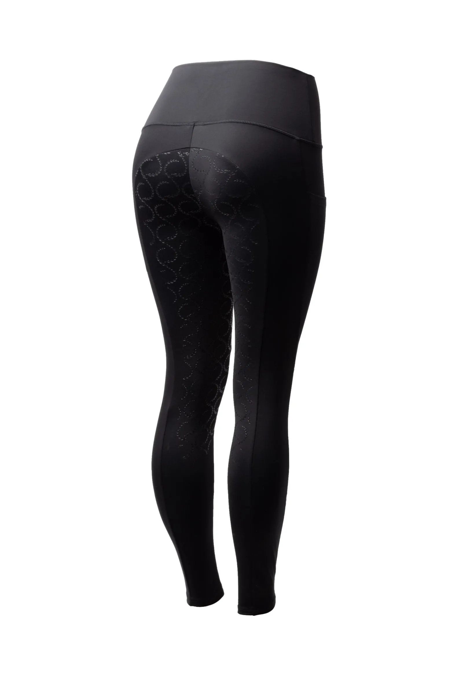 Horze Gillian Damen Reitleggings aus Kompressionsmaterial mit Vollbesatz*Damen Reitleggings Für Damen