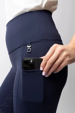 Horze Gillian Damen Reitleggings aus Kompressionsmaterial mit Vollbesatz*Damen Reitleggings Für Damen