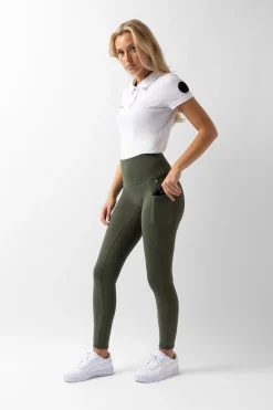 Horze Gillian Damen Reitleggings aus Kompressionsmaterial mit Vollbesatz*Damen Reitleggings Für Damen