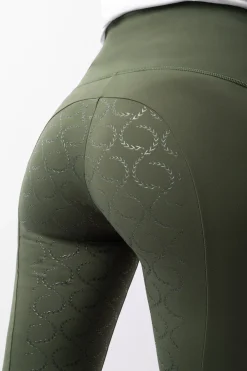 Horze Gillian Damen Reitleggings aus Kompressionsmaterial mit Vollbesatz*Damen Reitleggings Für Damen