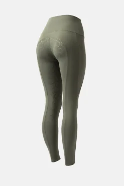 Horze Gillian Damen Reitleggings aus Kompressionsmaterial mit Vollbesatz*Damen Reitleggings Für Damen
