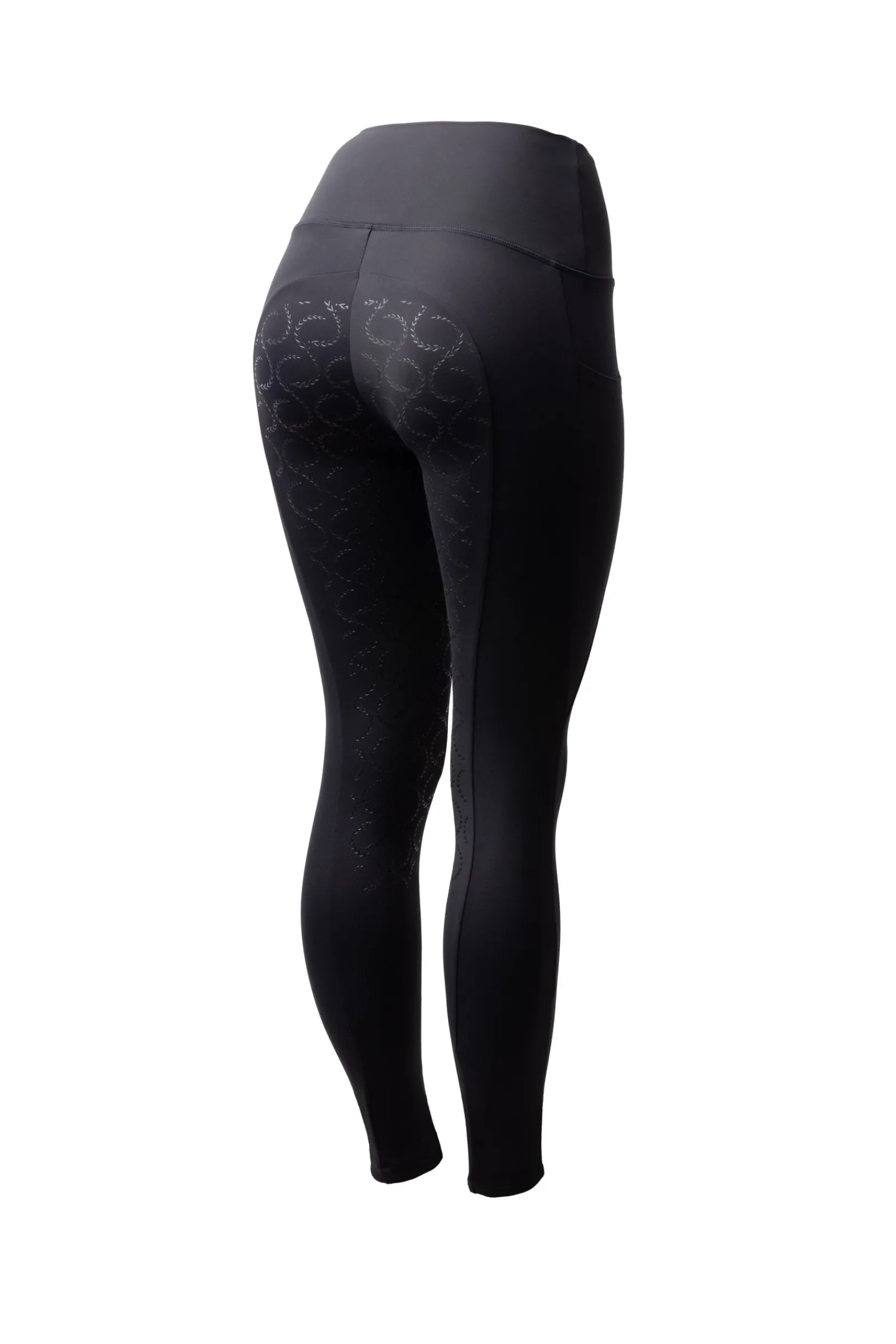 Horze Gillian Damen Thermo Vollbesatz Leggings*Damen Reitleggings Für Damen