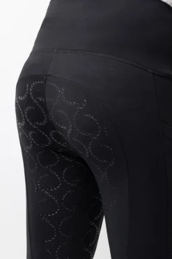 Horze Gillian Kinder Kompressionsreitleggings mit Vollbesatz*Kinder Reitleggings Für Kinder