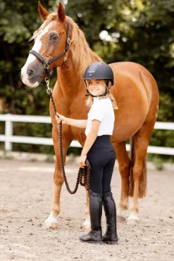 Horze Gillian Kinder Kompressionsreitleggings mit Vollbesatz*Kinder Reitleggings Für Kinder