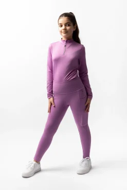 Horze Gillian Kinder Kompressionsreitleggings mit Vollbesatz*Kinder Reitleggings Für Kinder