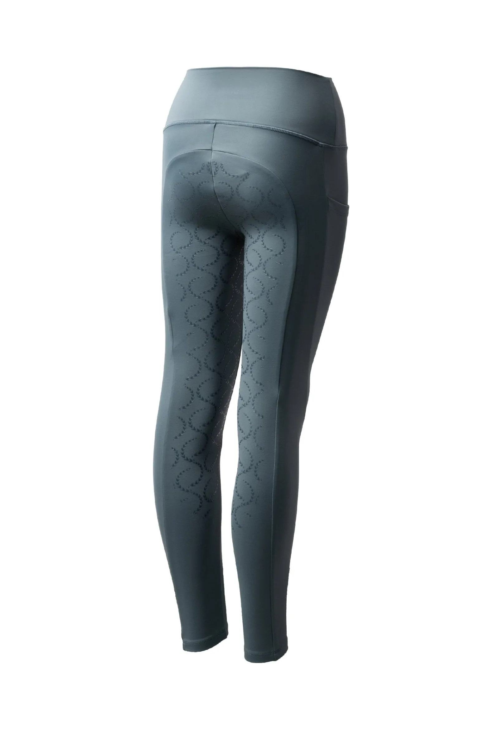 Horze Gillian Kinder Thermo Vollgrip Reitleggings*Kinder Reitleggings Für Kinder