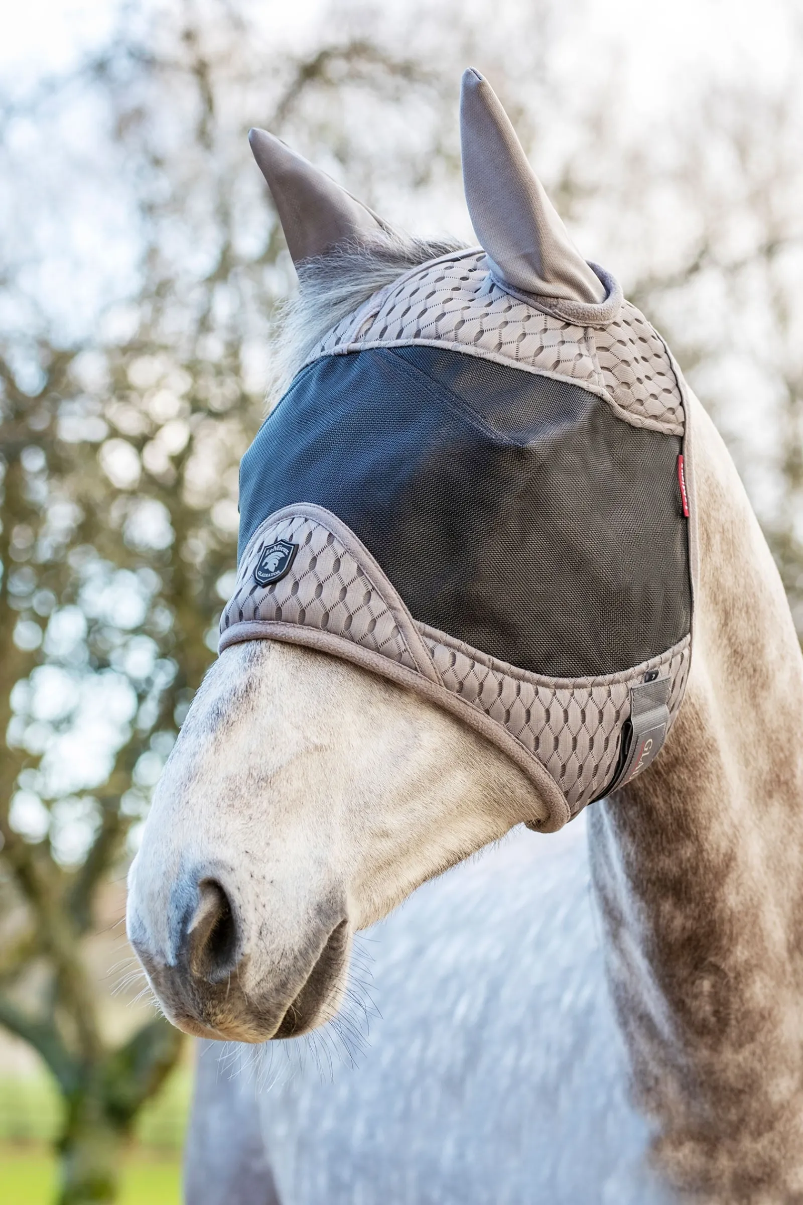 LeMieux Gladiator Fliegenmaske Halb* Fliegenmasken & Fliegenfransen