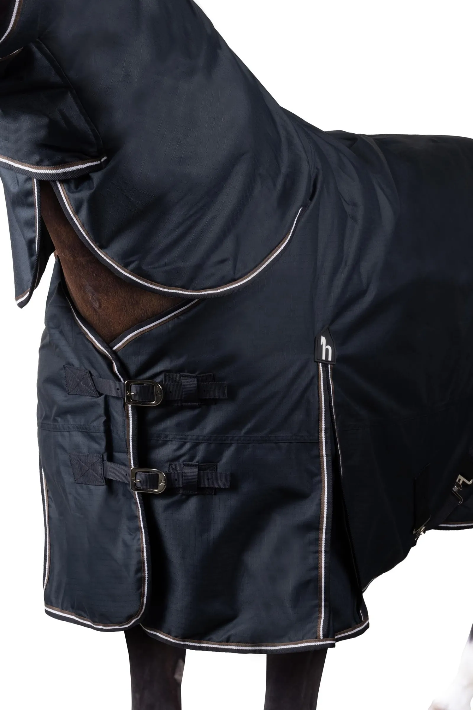 Horze Glasgow Pony Regendecke mit Halsteil, 300g* Mittelschwere & Schwere Winterdecken