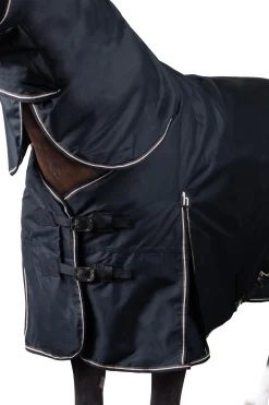 Horze Glasgow Pony Weidedecke mit festem Halsteil, 200g* Ponydecken|Ponydecken