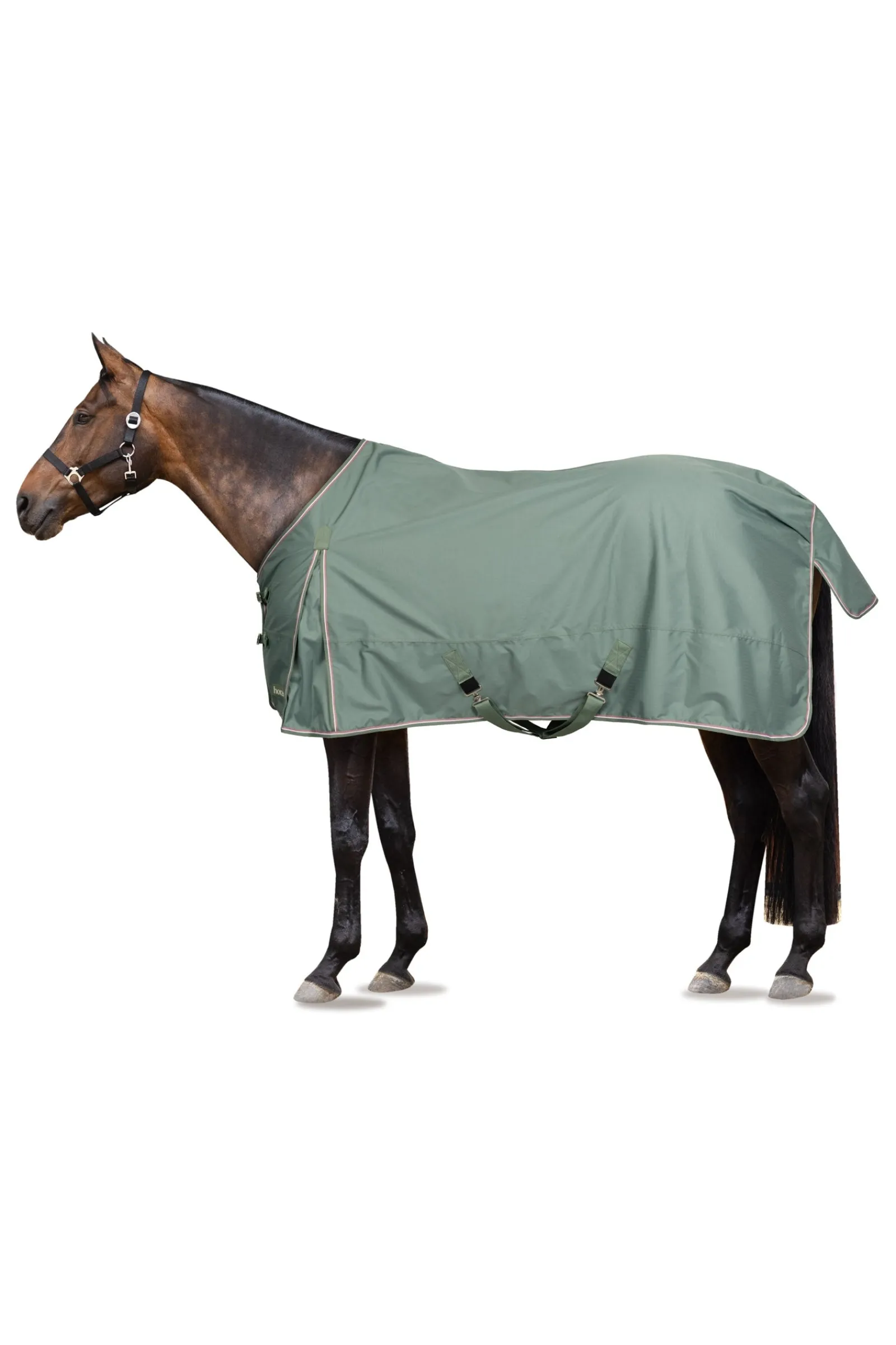 Horze Glasgow Weidedecke mit Fleece-Futter und reflektierenden Akzenten, 0g* Leichte Weidedecken
