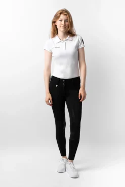Horze Grand Prix Damen Winterreithose aus Softshellmaterial mit Vollbesatz und Silikon Grip*Damen Thermoreithosen Und -Reitleggins Für Damen