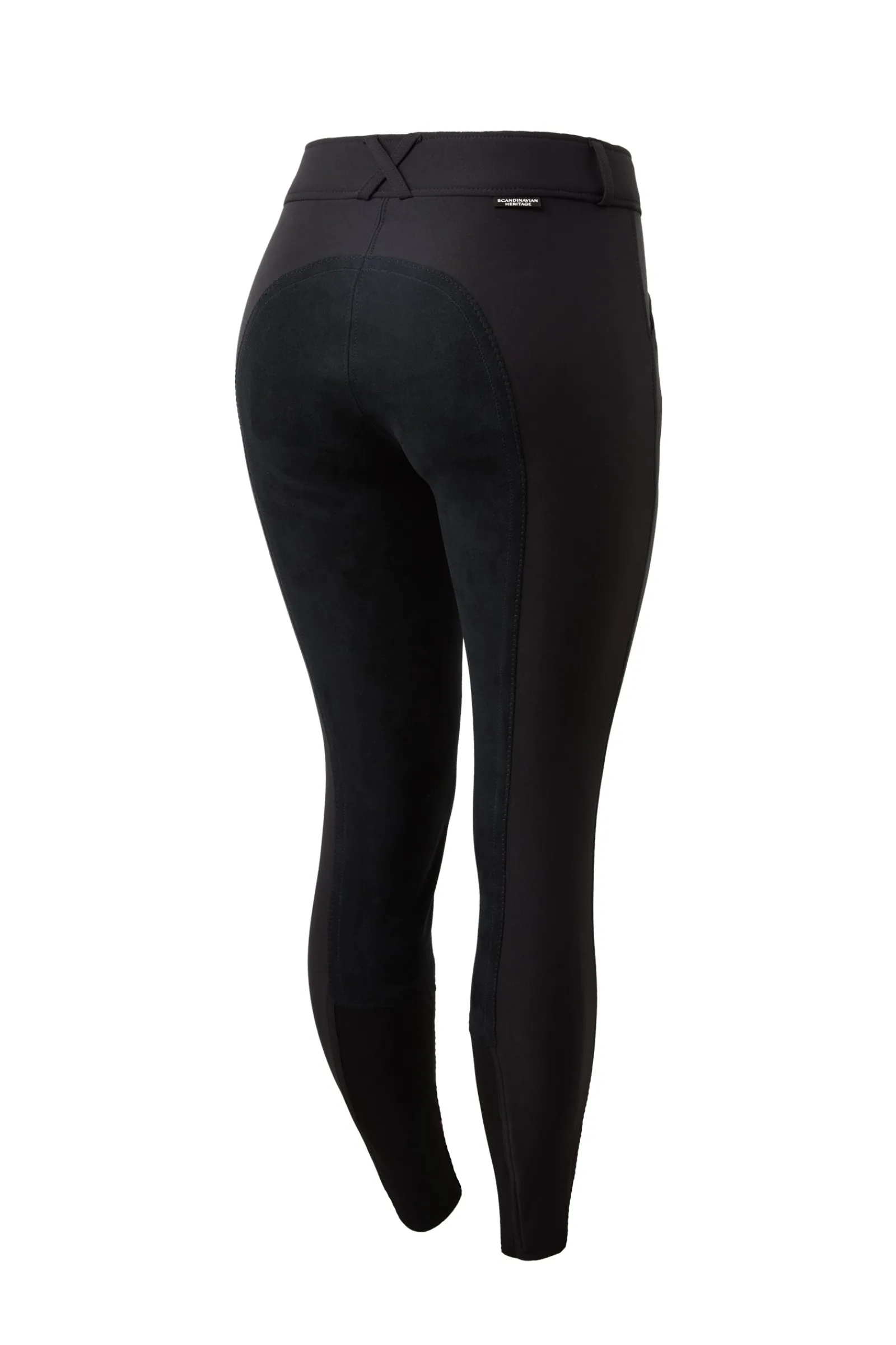 Horze Grand Prix Damen-Vollbesatzreithose mit Lederbesatz, UPF 50+*Damen Reithose Für Damen Mit Vollbesatz