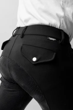 Horze Grand Prix Herrenreithose mit Vollbesatz aus Silikon UPF 50+*Herren Reithosen Für Herren