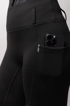 Horze Greta Damen Thermo Vollbesatzreitleggings*Kinder Reithosen Für Kinder|Thermoreithosen & -Reitleggins Für Kinder