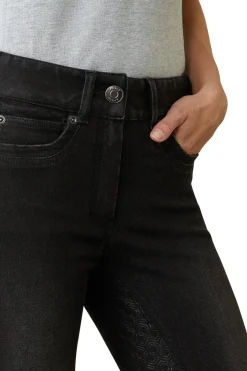 Ariat Halo B Damen Jeansreithose mit Vollbesatz*Damen Reithose Für Damen Mit Vollbesatz