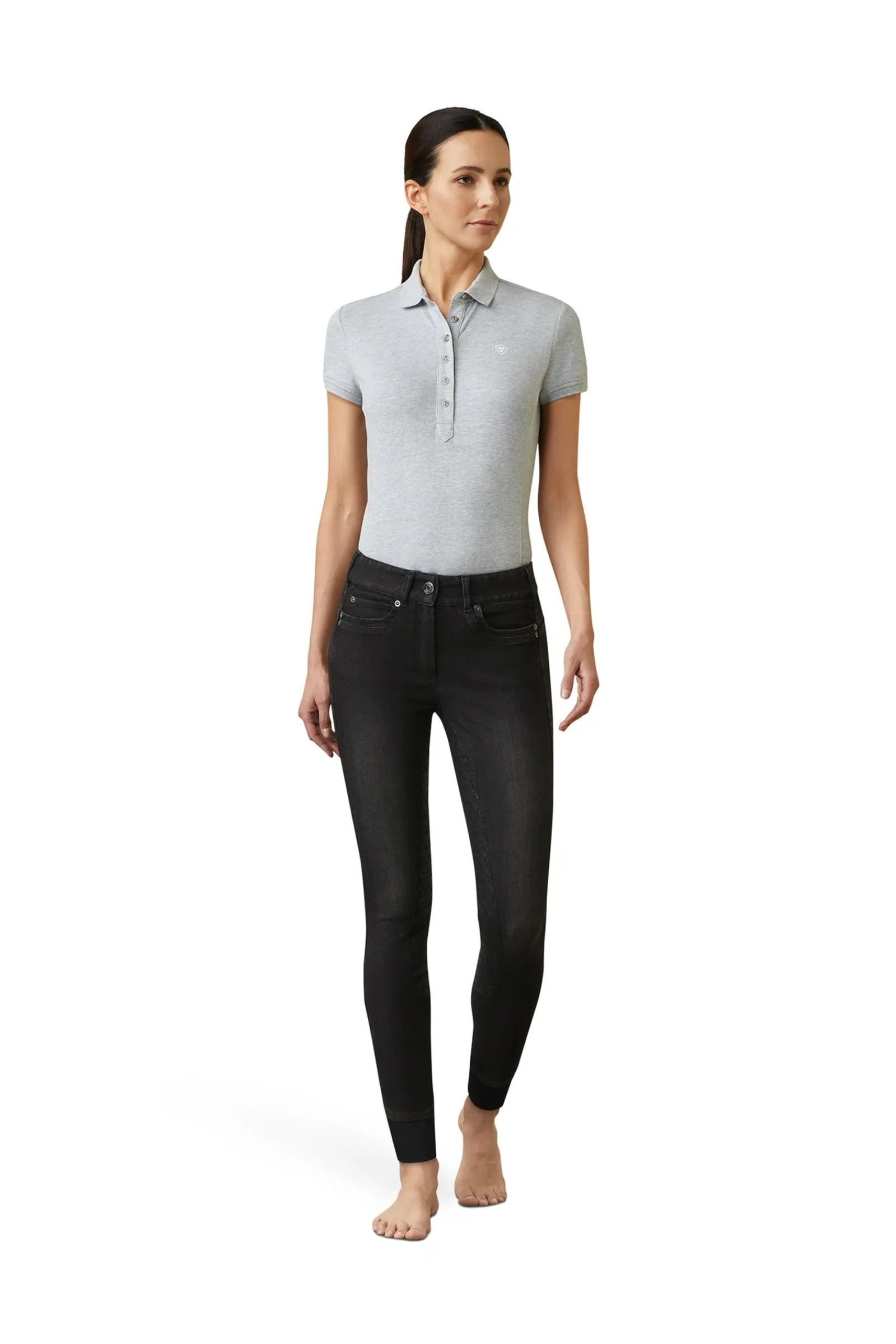 Ariat Halo B Damen Jeansreithose mit Vollbesatz*Damen Reithose Für Damen Mit Vollbesatz
