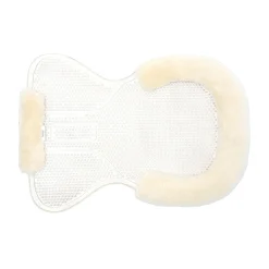 Horze Harleigh Gel Pad mit Lammfellfutter* Sattelpads