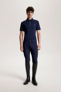 Tommy Hilfiger Equestrian Harlem Kurzarm-Poloshirt mit Logo*Damen Shirts & Polos Für Damen