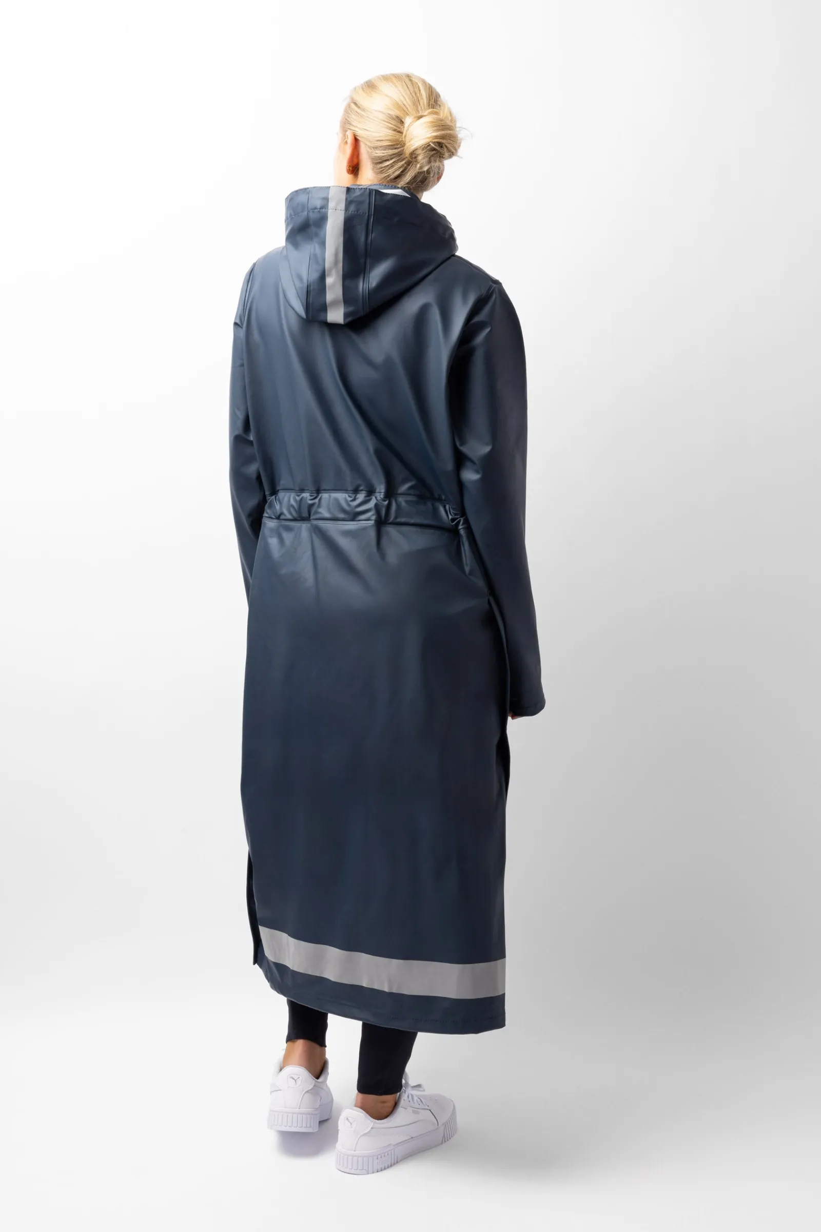 Horze Hazel Langer Damen-Regenmantel mit Schlitzen*Damen Mäntel & Jacken Für Damen