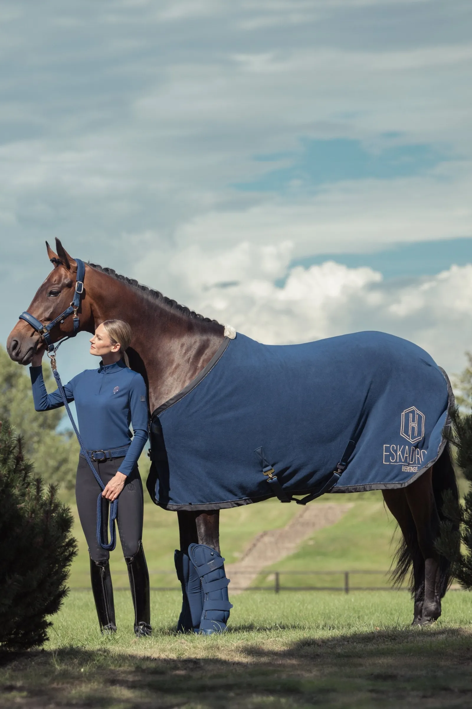 Eskadron Heritage AW24 Fleece Abschwitzdecke* Abschwitzdecken