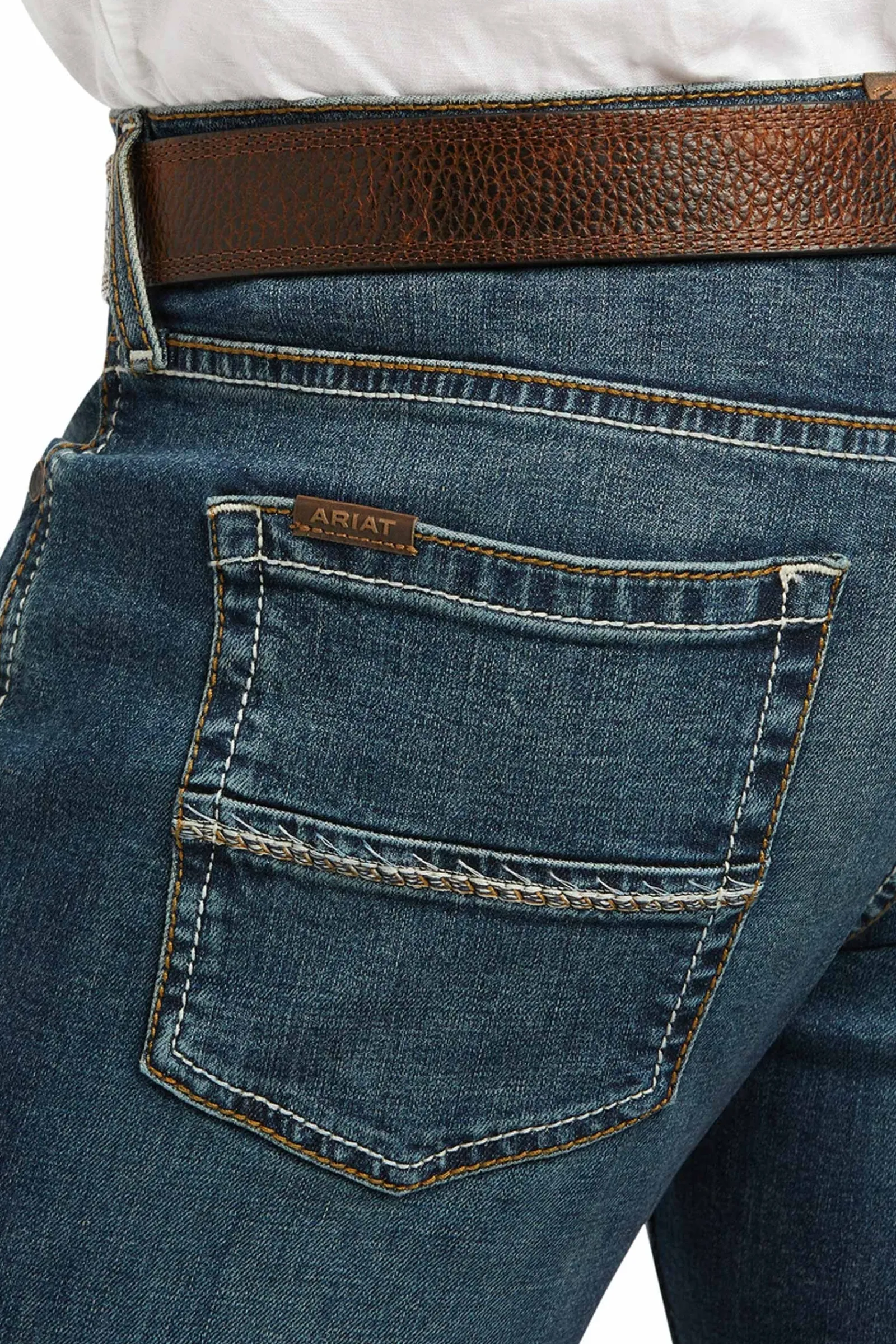 Ariat Herren M8 Modern Tekstretch Slim Leg Jeans*Herren Reithosen Für Herren