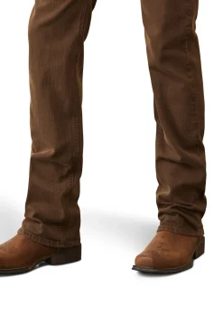 Ariat Herren M7 Str Grizzly Straight Jeans in Olivgrün*Herren Reithosen Für Herren