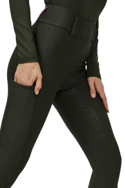 Tommy Hilfiger Equestrian Highland Damen Hybrid-Vollbesatzreithose mit Silikon*Damen Reithose Für Damen Mit Vollbesatz