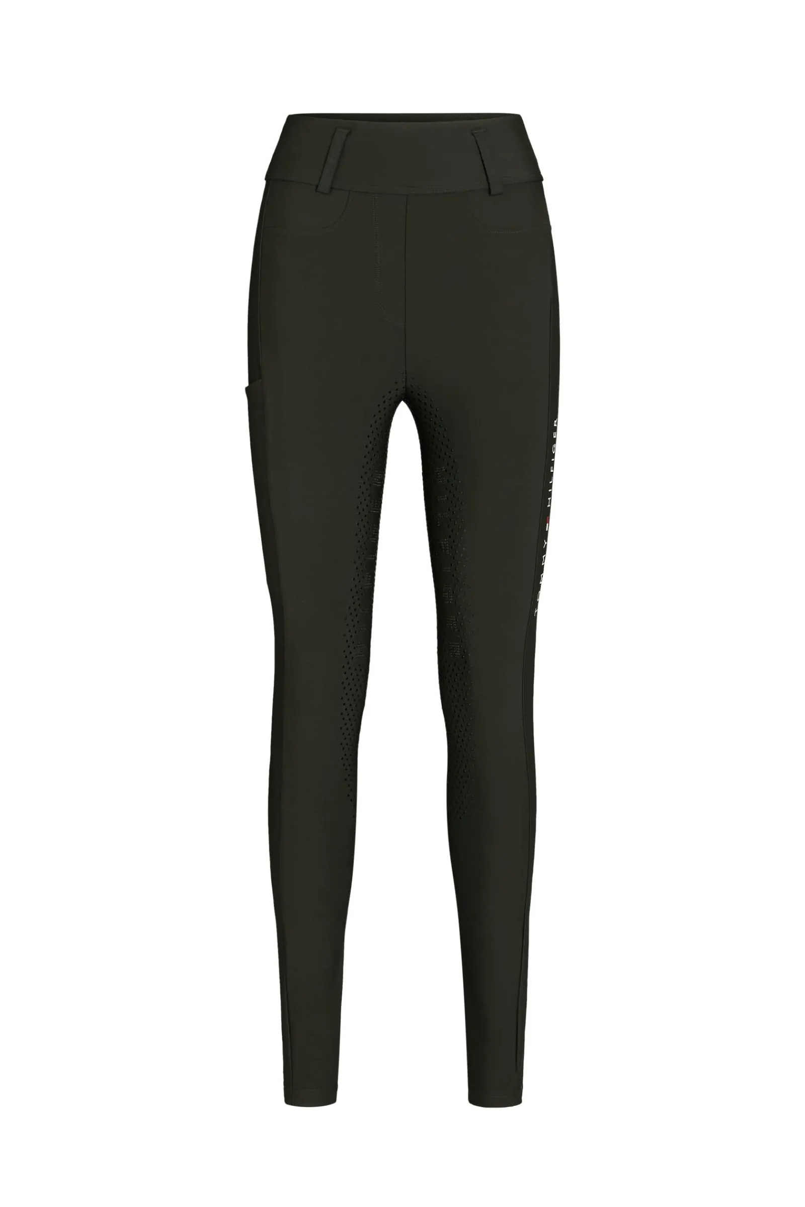 Tommy Hilfiger Equestrian Highland Damen Hybrid-Vollbesatzreithose mit Silikon*Damen Reithose Für Damen Mit Vollbesatz
