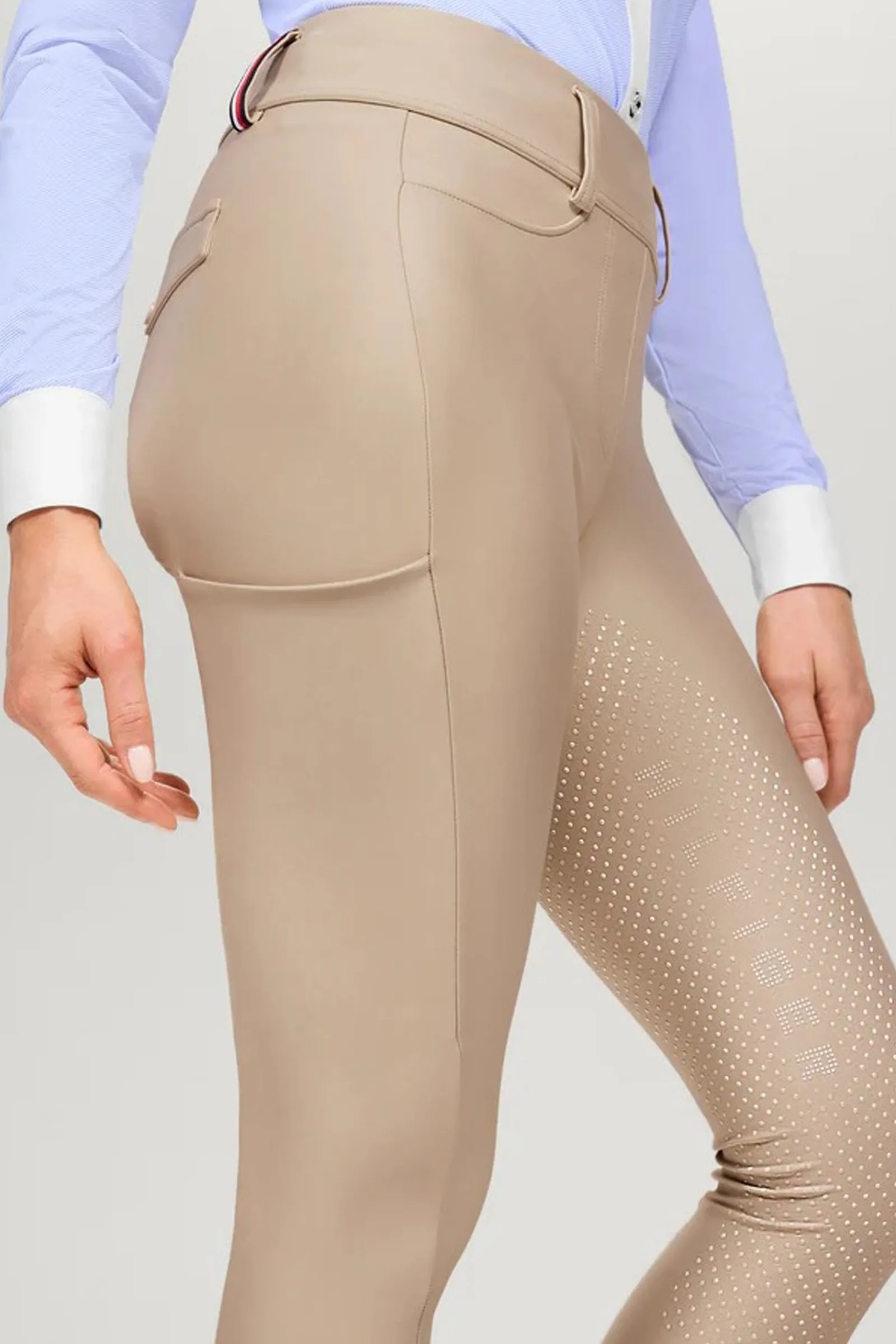 Tommy Hilfiger Equestrian Highland Damen Hybrid-Vollbesatzreithose mit Silikon*Damen Reithose Für Damen Mit Vollbesatz