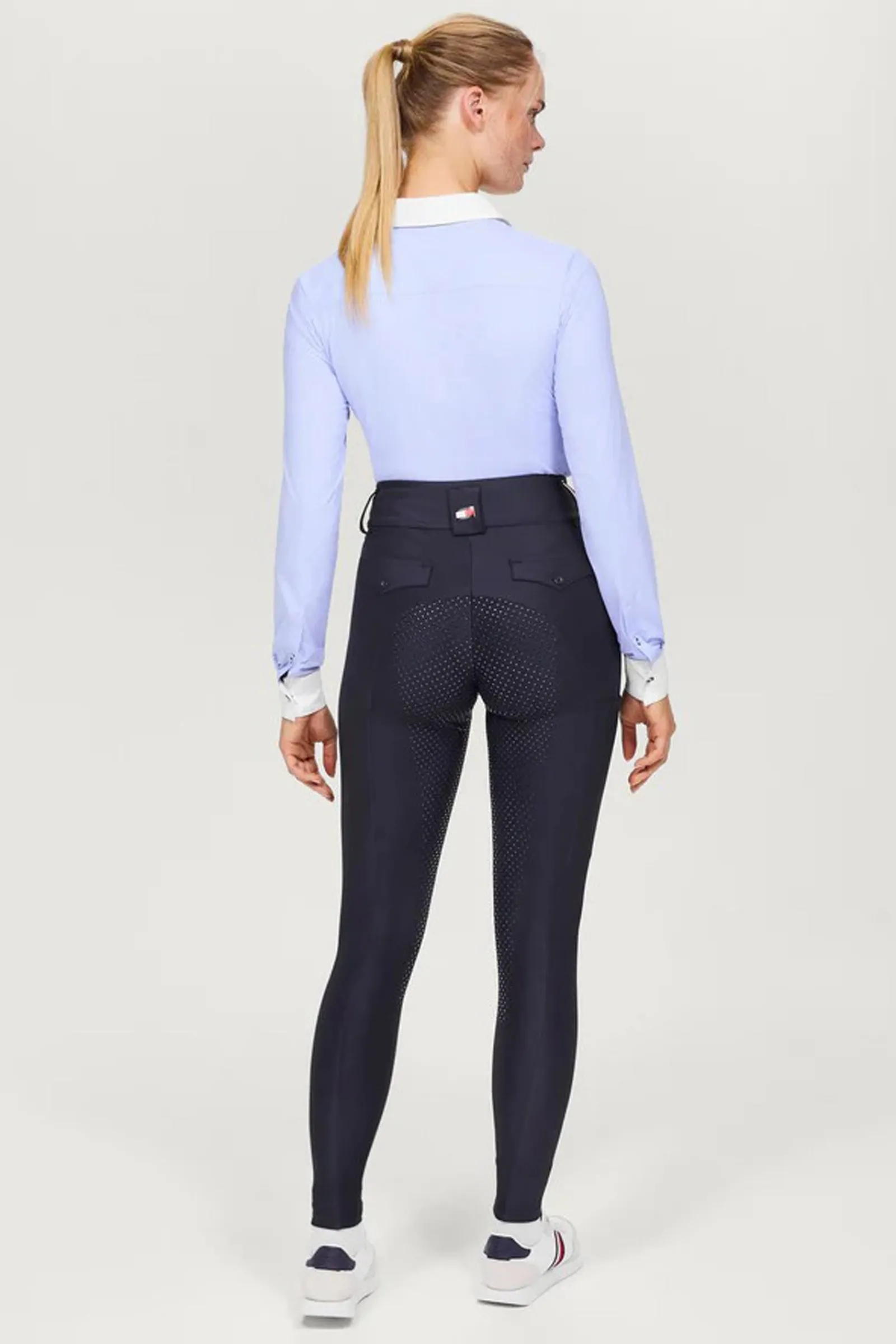 Tommy Hilfiger Equestrian Highland Damen Hybrid-Vollbesatzreithose mit Silikon*Damen Reithose Für Damen Mit Vollbesatz