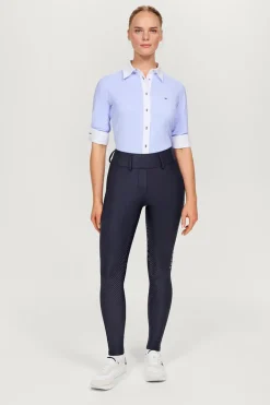 Tommy Hilfiger Equestrian Highland Damen Hybrid-Vollbesatzreithose mit Silikon*Damen Reithose Für Damen Mit Vollbesatz