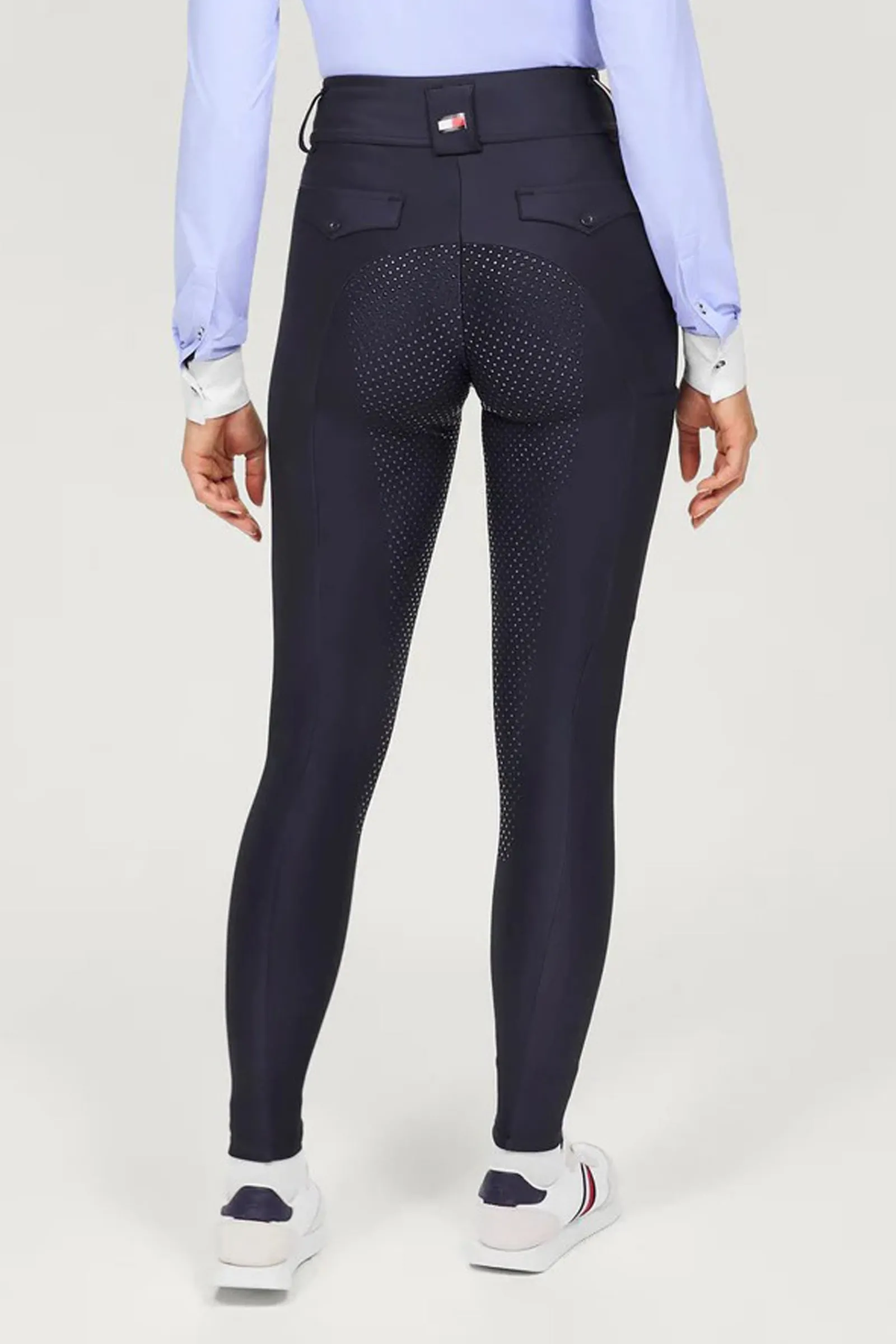Tommy Hilfiger Equestrian Highland Damen Hybrid-Vollbesatzreithose mit Silikon*Damen Reithose Für Damen Mit Vollbesatz
