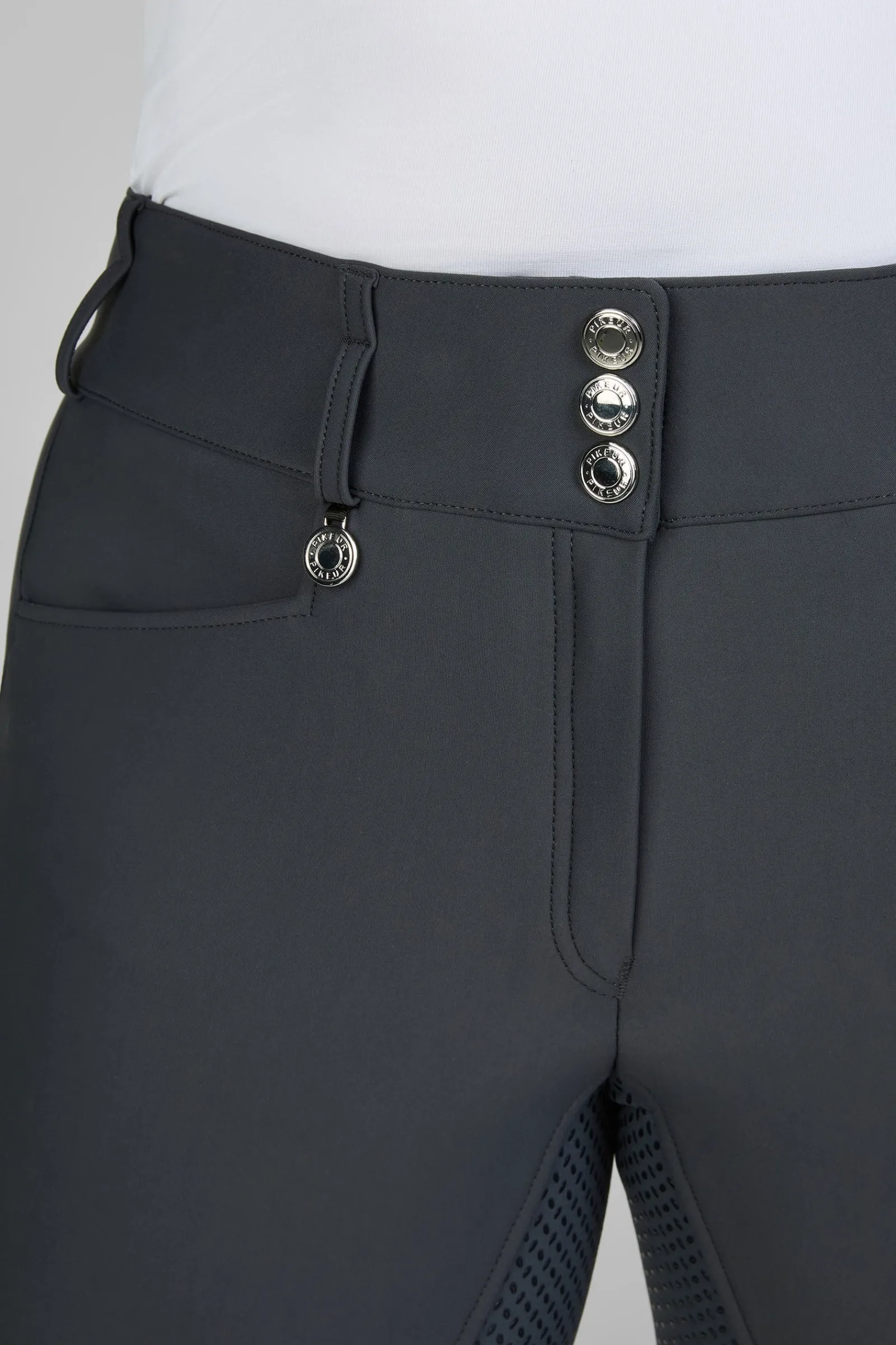 Pikeur Hohe Winter-Reithose mit Grip-Vollbesatz*Damen Thermoreithosen Und -Reitleggins Für Damen