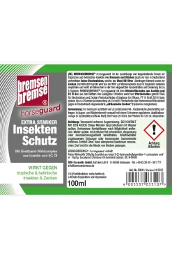 Bremsenbremse Horseguard Insektenschutz, Fliegenspray, 100ml* Fliegenschutzmittel