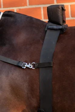Kavalkade Horselight Bauchgurt mit rotem Rücklicht* Reflexausrüstung