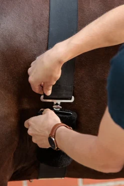Kavalkade Horselight Bauchgurt mit rotem Rücklicht* Reflexausrüstung