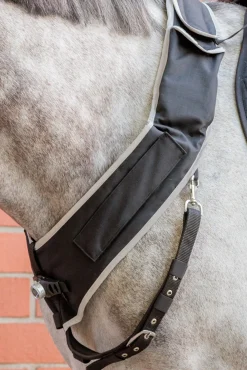 Kavalkade Horselight Vorderzeug mit weißem Frontlicht* Reflexausrüstung