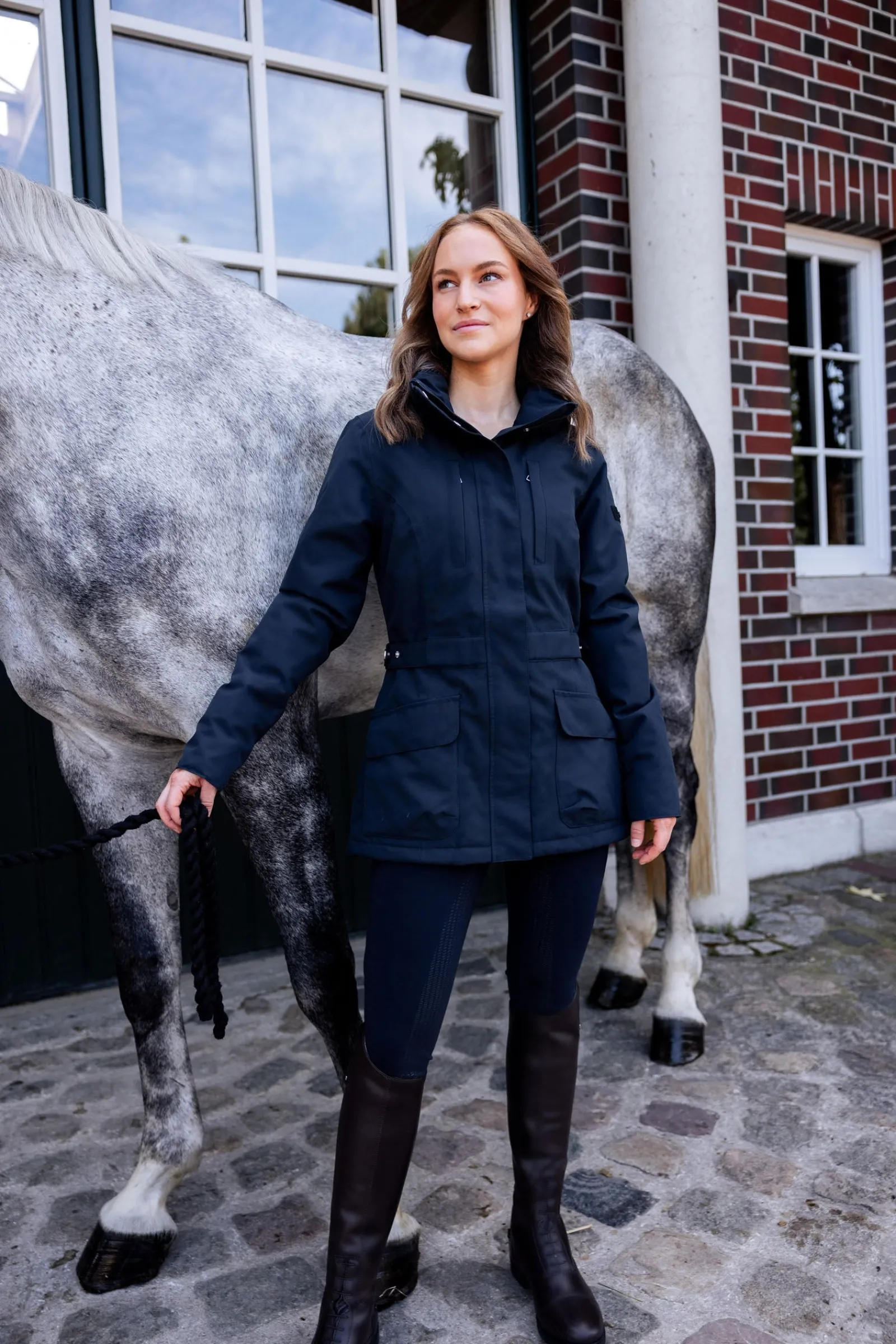 Horze Jadine Damen Herbst-/Winter Reitjacke*Damen Mäntel & Jacken Für Damen