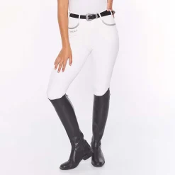 Harcour Jaltika Reithose mit Kniebesatz für Damen mit Fix Grip*Damen Reithose Für Damen Mit Vollbesatz