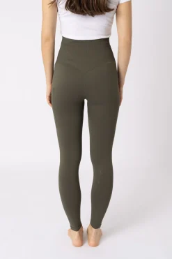 Horze Janine Women's nahtlose Knie Besatz Tights mit Handytasche*Damen Reitleggings Für Damen
