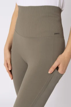 Horze Janine Women's Nathlose Vollbesatz Tights mit Handytasche*Damen Reitleggings Für Damen
