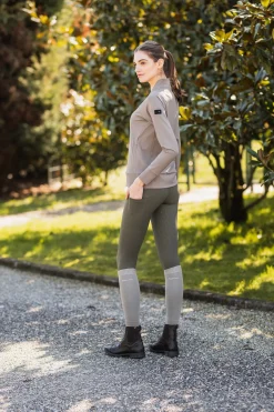 Horze Janine Women's Nathlose Vollbesatz Tights mit Handytasche*Damen Reitleggings Für Damen