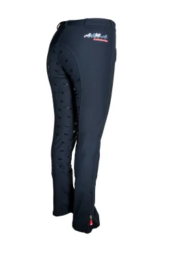 Karlslund Jökull Damen Jodhpur Reithose aus Softshell mit Silikon Grip*Damen Jodhpurreithose Für Damen