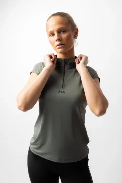 B Vertigo Joelle Damen-Trainingsshirt mit kurzen Ärmeln, UPF 40+*Damen Shirts & Polos Für Damen