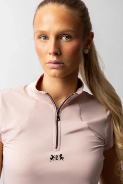 B Vertigo Joelle Damen-Trainingsshirt mit kurzen Ärmeln, UPF 40+*Damen Shirts & Polos Für Damen