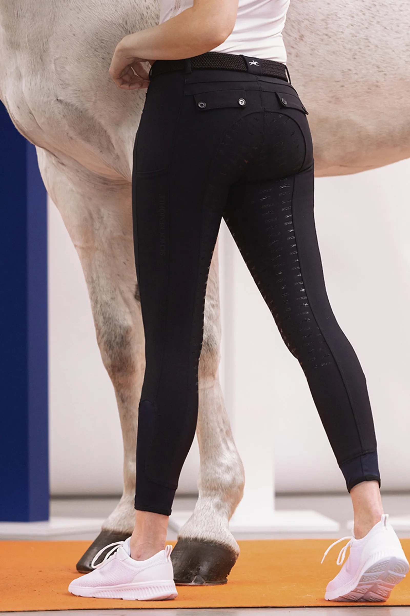 Schockemöhle Sports Jolene Damenreithose mit Vollbesatz*Damen Reithose Für Damen Mit Vollbesatz