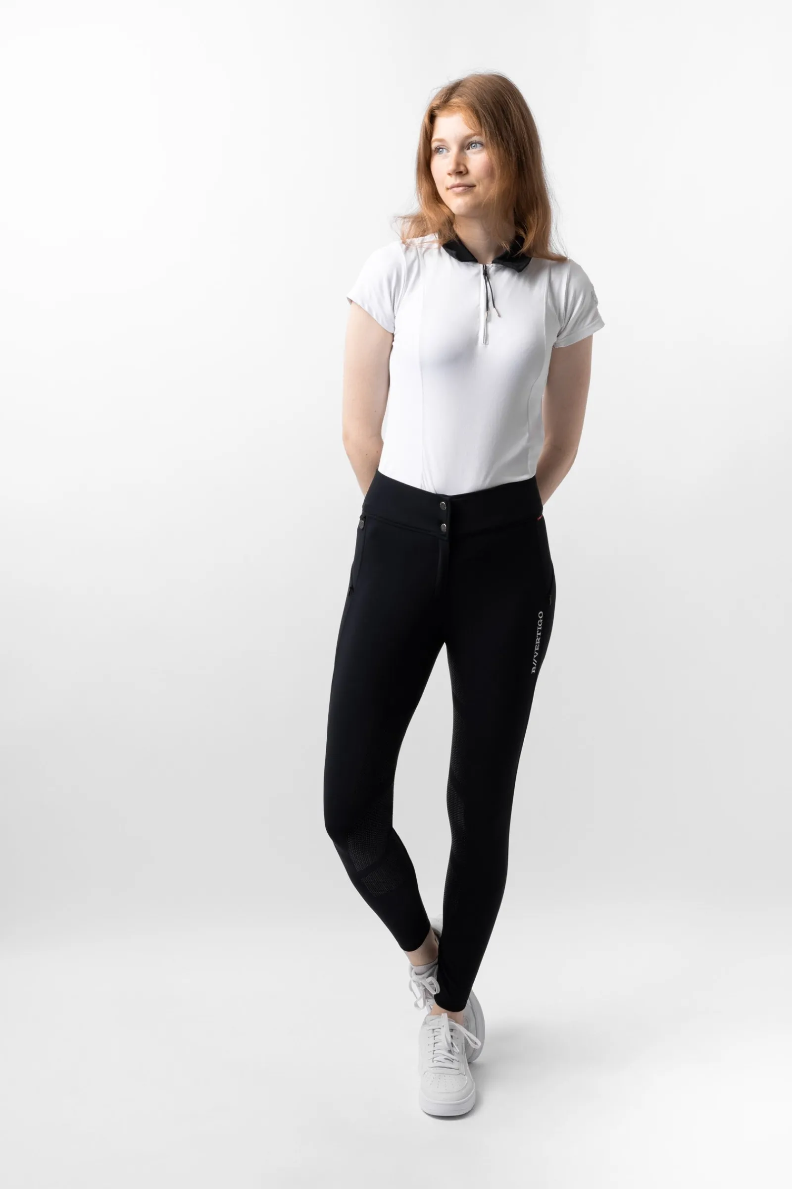 B Vertigo Justine Damen Thermoreithose mit Vollbesatz und Silikon Grip*Damen Thermoreithosen Und -Reitleggins Für Damen